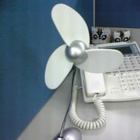 職場で卓上扇風機がブームです！！
