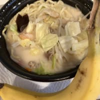 ちゃんぽんとバナナを一緒に食べた場合の癌予防効果