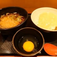 よもだそば＠西新宿 「朝 とろろ定食＋生卵」