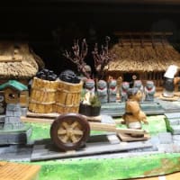 侘、寂び，キビのジオラマ