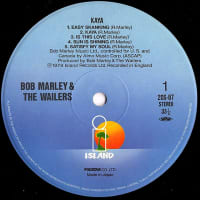 ◆LPレコード◆Bob Marley & The Wailers（ボブ・マーリー）「Kaya」Island Records 20S-87　《1982年》　日本盤帯付　Reissue