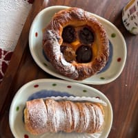 毎朝のスケボー練習のち大町ですき家といただきベーカリー！