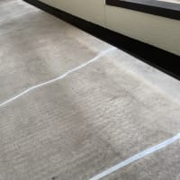 コンクリート床のひび割れ補修