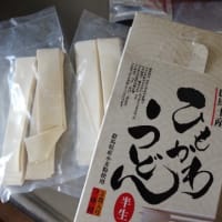 ★ひもかわうどん。