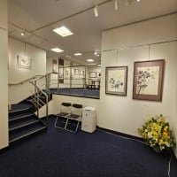 「墨色の会」水墨画展　開催中です