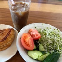 アップルパイでお昼