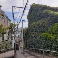 鳳山酒店と目白富士見坂の風景