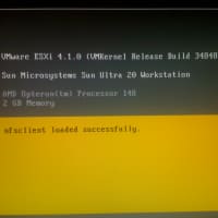 SUN Ultra20 with esxi4.1