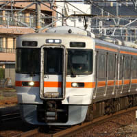 東海道線を走る315系、熱田にて撮影