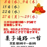 令和７年１月のお休み