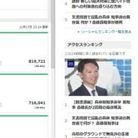これは醜い…NHKの開票速報画面（兵庫県知事選挙）