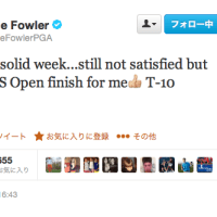 リッキーファウラー１０位タイ　全米オープン　US Open Championship 2013