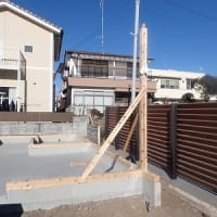 ＬＢＳ様テナント新築工事（いわき市小名浜）　～建て方～