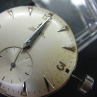 スイス製婦人物手巻き時計とインターナショナル自動巻き時計、オメガ自動巻き時計を修理です