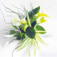 アート水苔を使ったサマーブーケ Flower Arrangement
