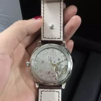 クロムハーツ純銀製の時計
