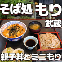 【武蔵中原】そば処 もりた 親子丼とミニもり蕎麦