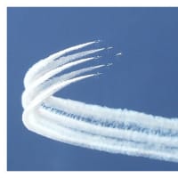 空飛ぶ青いペンギン