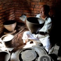 思い出のネパール二人旅⑱-陶器の町ティミを行く