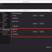 OrthancにDICOM-web経由でWindowsのWeasis Viewerを接続、使用する方法。