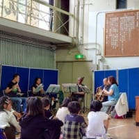 訪問演奏（東京都三鷹市：第四小学校）
