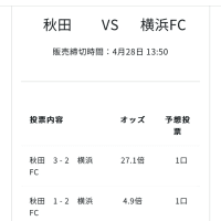 WINNERで横浜FC対秋田の試合を予想