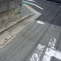 世田谷区道のL型側溝と雨水枡を改修して下さい