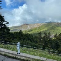 群馬・草津温泉の顔湯と白根山越え