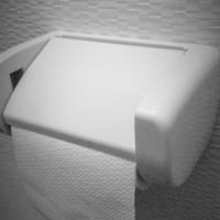 トイレットペーパーカバー交換しました。
