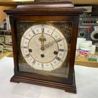 追記事項】KIENZLE キンツレ ウエストミンスター 手巻き 置時計