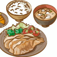 生姜焼き定食、ささやかなしあわせ
