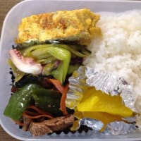イカと青梗菜のオイマヨ炒め