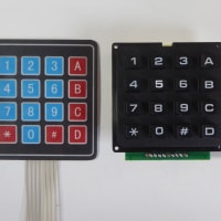 マイコン（Arduino）でFTdx10 のCAT制御（その２　４×４キーパッド）
