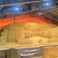 大山登山と砂の美術館