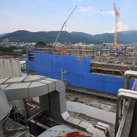 病院新築工事進行中！