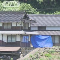 26日　荒らされた形跡なし…玄関施錠も“勝手口開いていた”山間の一軒家で84歳女性殺害