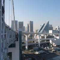 １月のレインボーブリッジ：芝浦アンカレイジから展望室遊歩道入口へ　ＰＡＲＴ２
