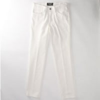 COLOR SLIM PANTS (WHITE)