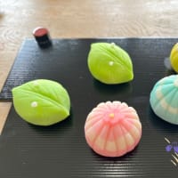 6月和菓子教室の様子