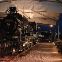 人吉鉄道ステーションMOZOCA868と人吉機関車庫、SL8620形蒸気機関車「58654号機」