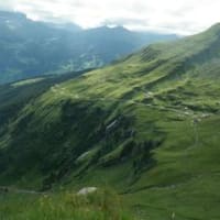 スイス登山　First～グリンデルワルト　8月7日