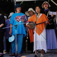 国際反戦沖縄集会で「助手」をする（20250623－②）