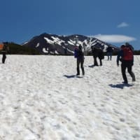 【大雪山国立公園・旭岳情報】残雪の旭岳