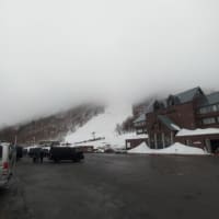 強風の札幌。