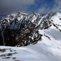 個人講習　中央アルプス　三ノ沢岳と宝剣岳縦走　雪山講習