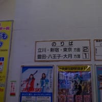 中央本線「日野駅」駅スタンプ