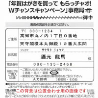 「年賀はがきを買ってもらっチャオ！Ｗチャンスキャンペーン」は誰のため