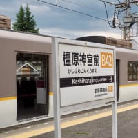 凍れる音楽と橿原神宮と出世男と　近鉄橿原線を完乗！