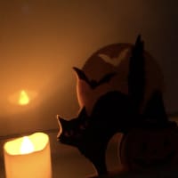 ハロウィンランプシェード作り