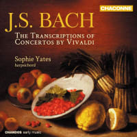 英国の鍵盤奏者Sophie YatesのJ.S. バッハ: チェンバロ独奏のための協奏曲集 BWV 972-987の考察